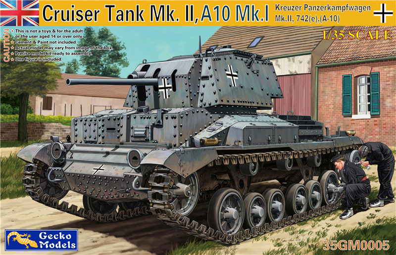 1/35 Kreuzer Panzerkampfwagen M.II Sd Kfz 742(e) A10