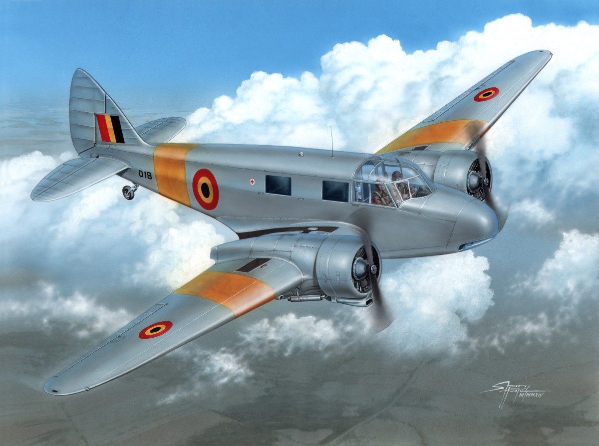 Plastikový model letadla 1/48 Airspeed Oxford Mk.I/II Foreign Service