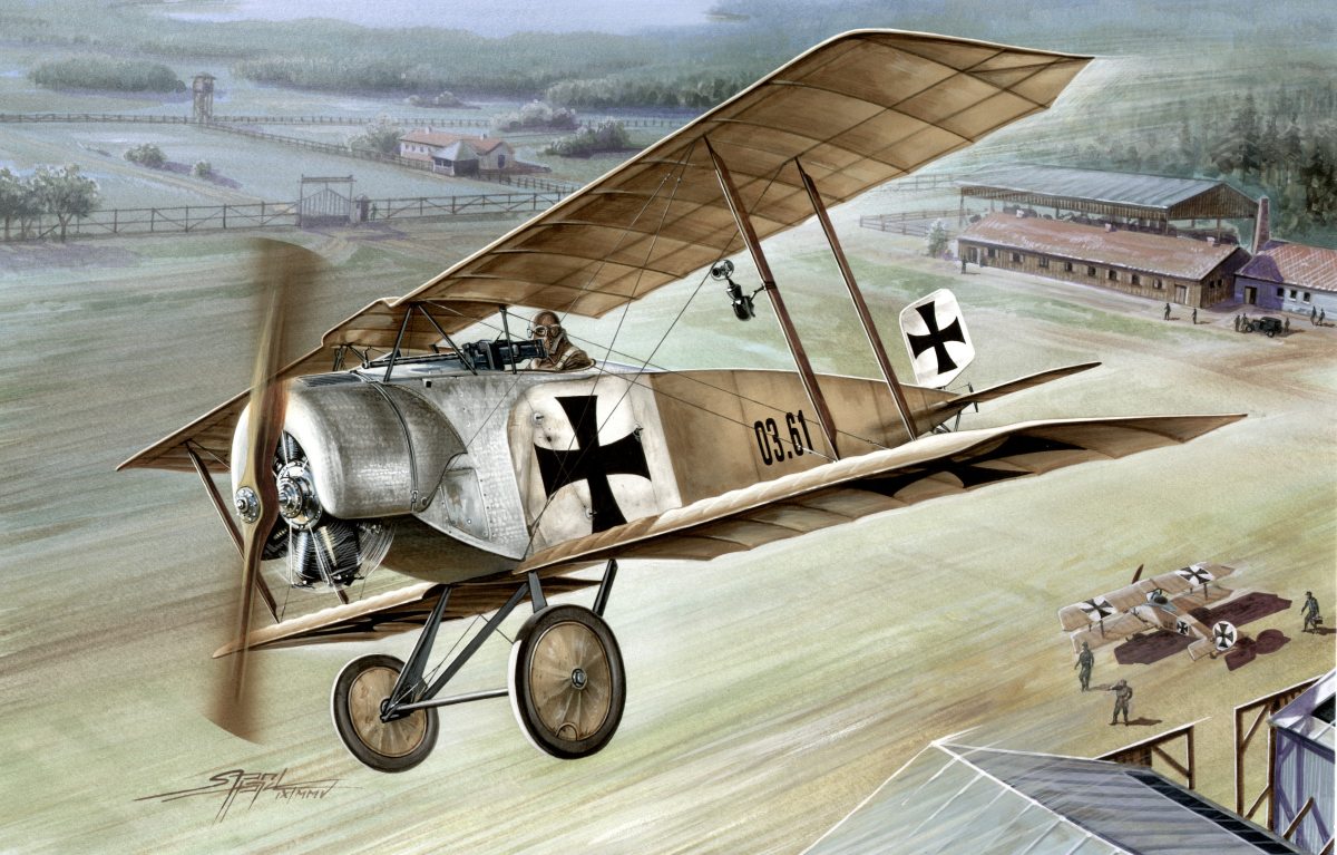 Plastikový model letadla 1/48 Fokker B.II serie 03.6