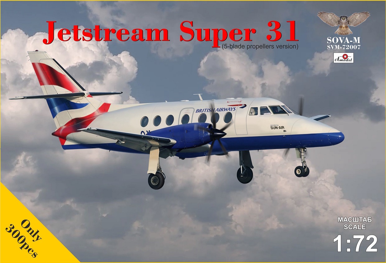 1/72 Jestream Super 31 (5 blade propeller vers.)