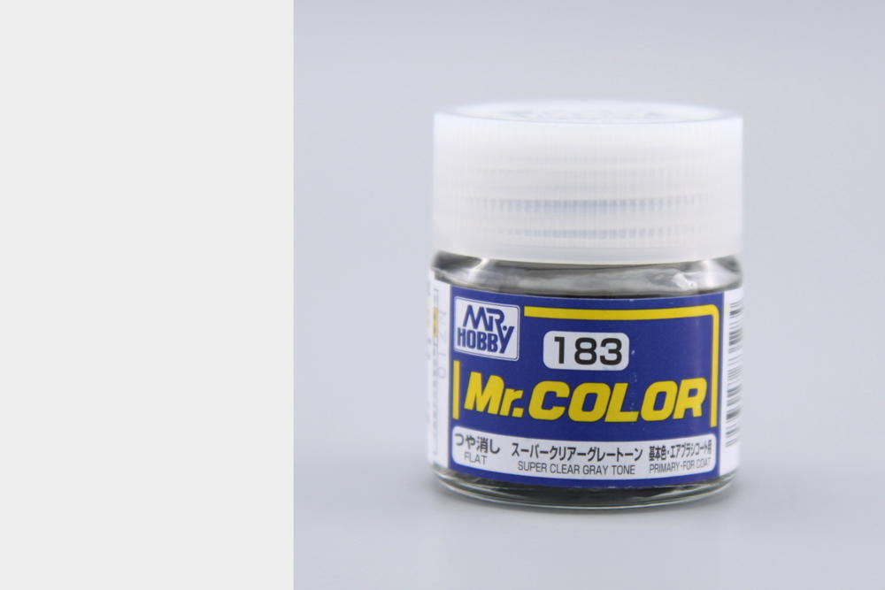 Mr. Color - Super Clear Gray Tone -  pololesklý lak s šedým odstínem (10ml)