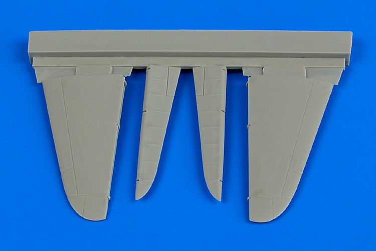 1/72 A6M2 Zero control surfaces