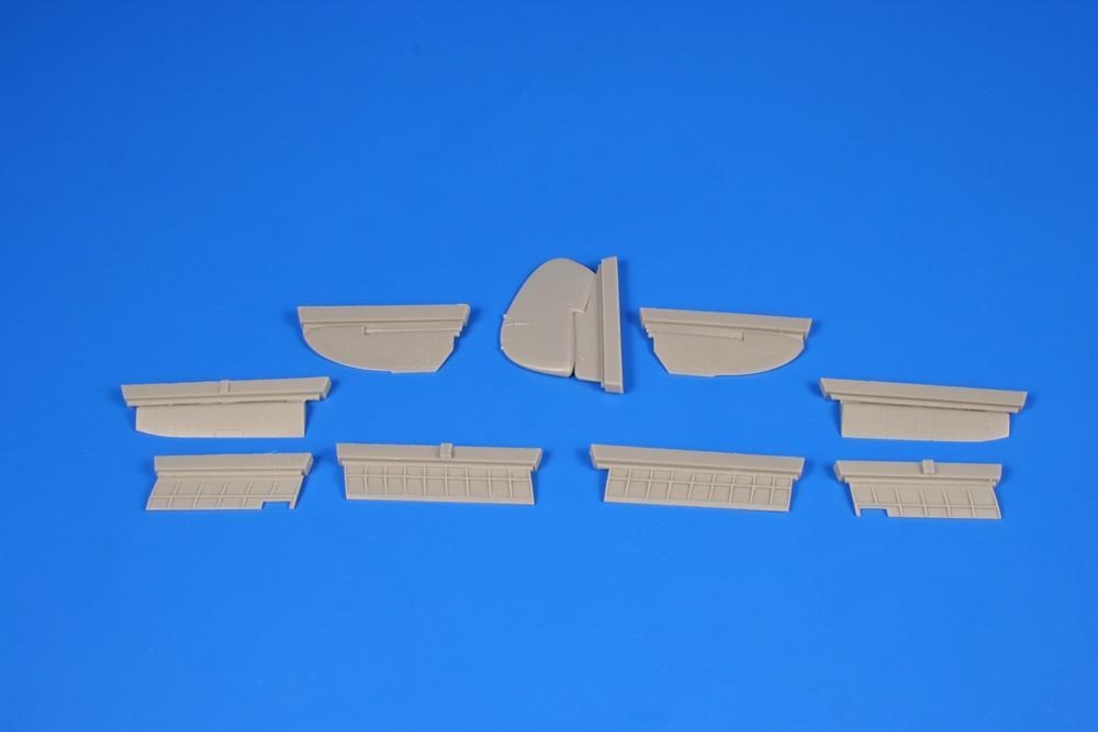 1/72 Blenheim Mk.I - Control Surfaces for Airfix