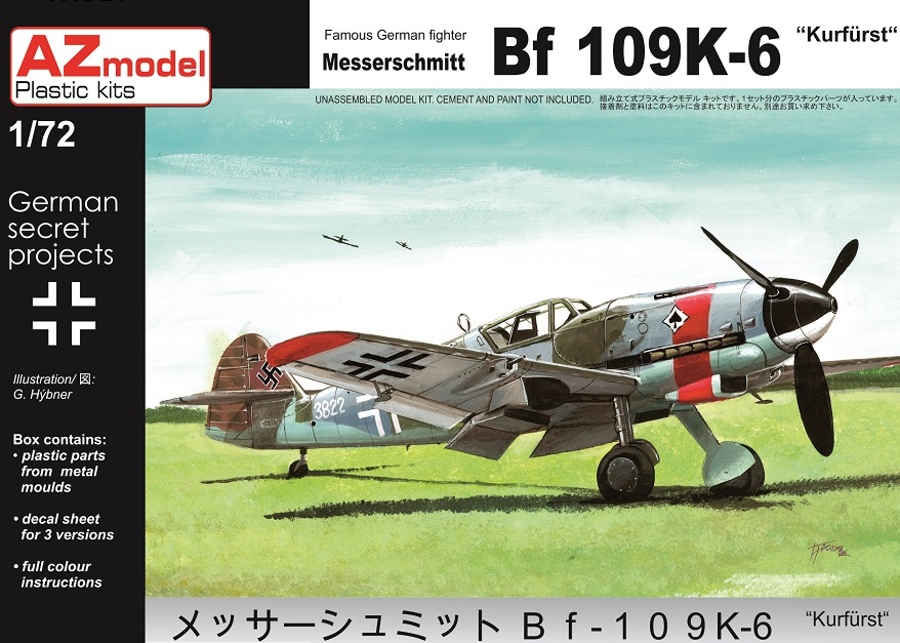 1/72 Bf 109K-6 