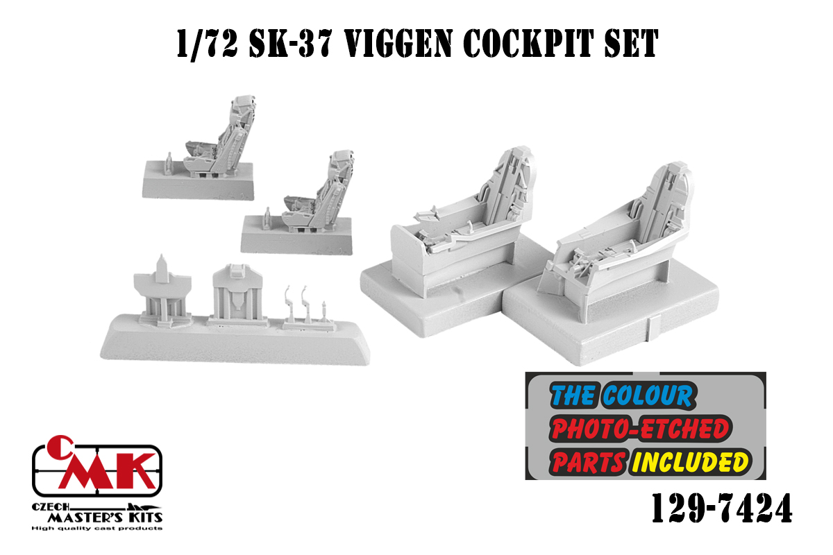 1/72 SK-37 Viggen Cockpit Set