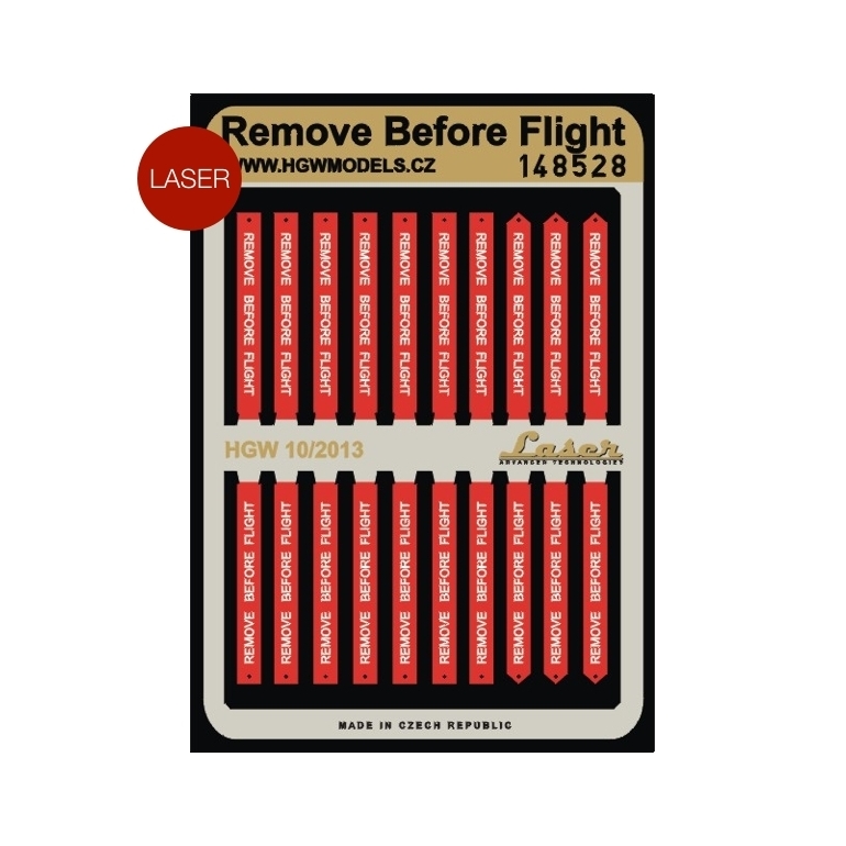 1/48 Remove Before Flight - Microplastic Seat Belts - pre-cut (laser) U.S. Flags, RBF