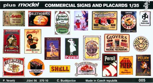 1/35 Commercial Signs and Placards