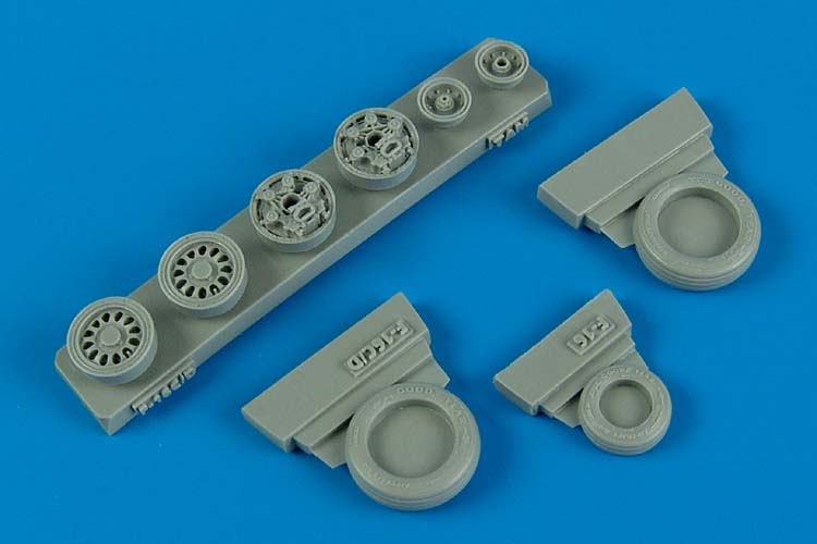 1/48 F-16C/CJ (block 50/52) weighted wheels