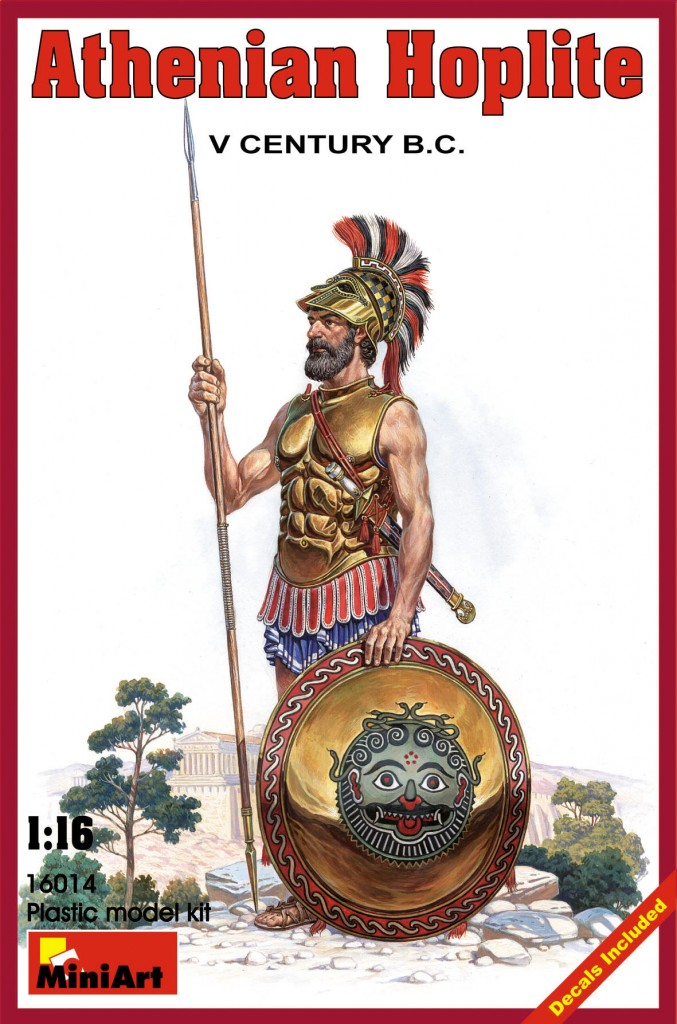 1/16 Athenian Hoplite.  V century B.C.