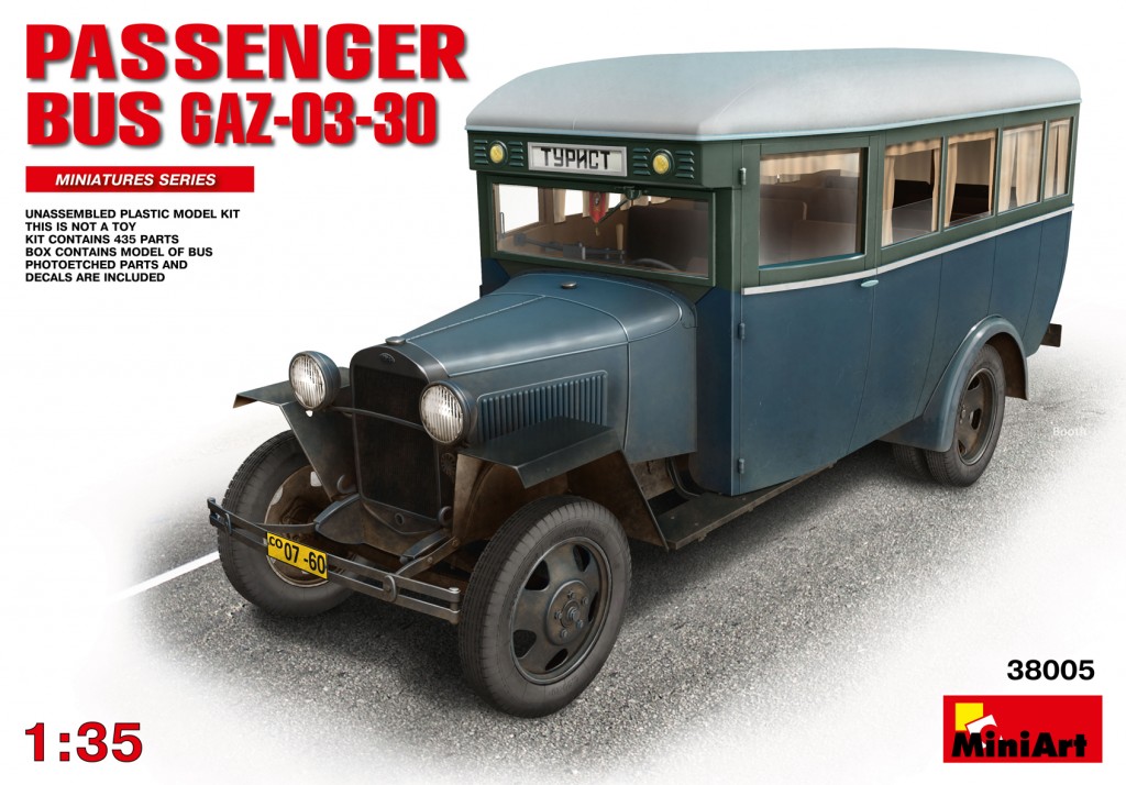 1/35 Passanger Bus GAZ-03-30 