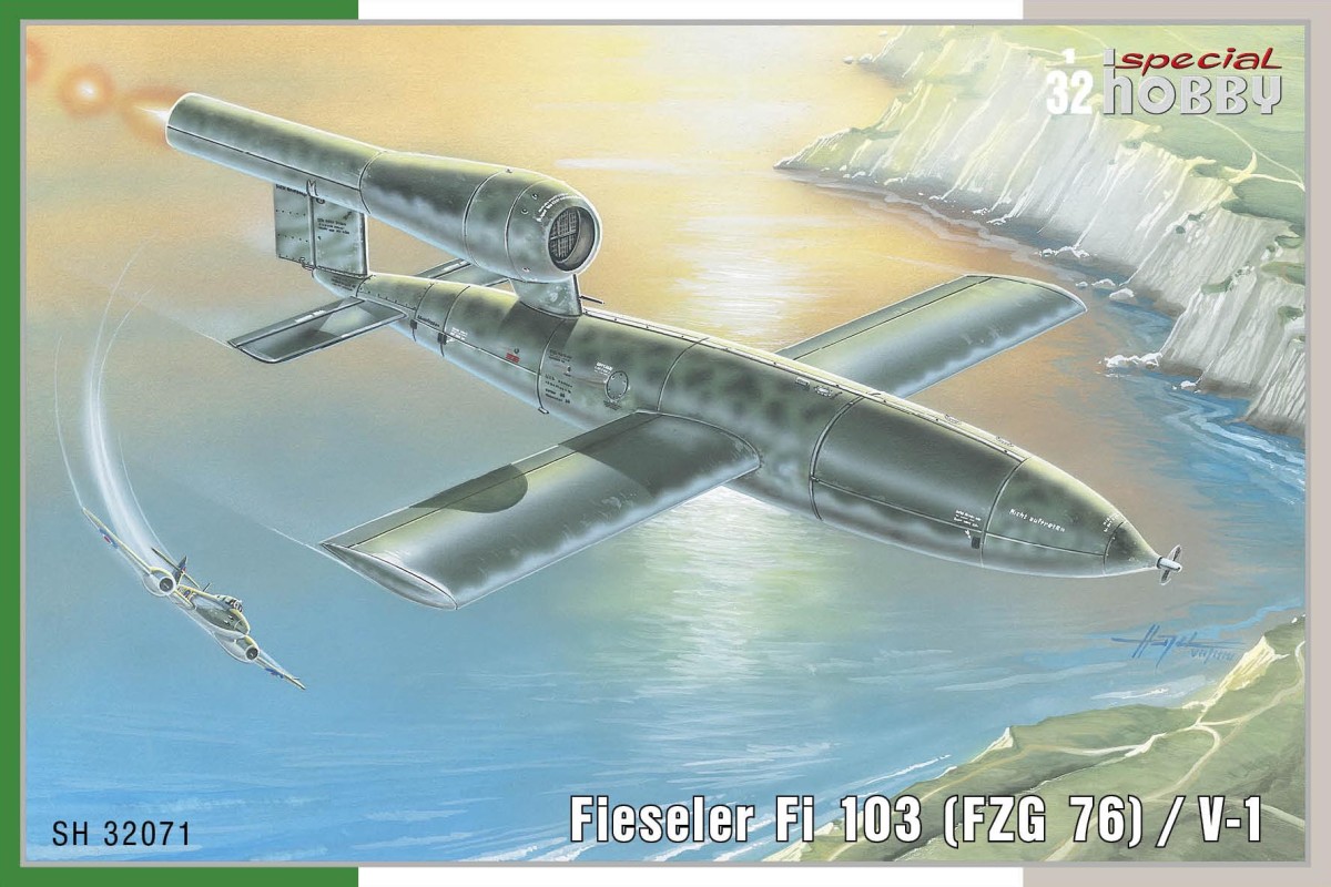 Plastikový model letadla 1/32 Fieseler Fi 103 / V-1