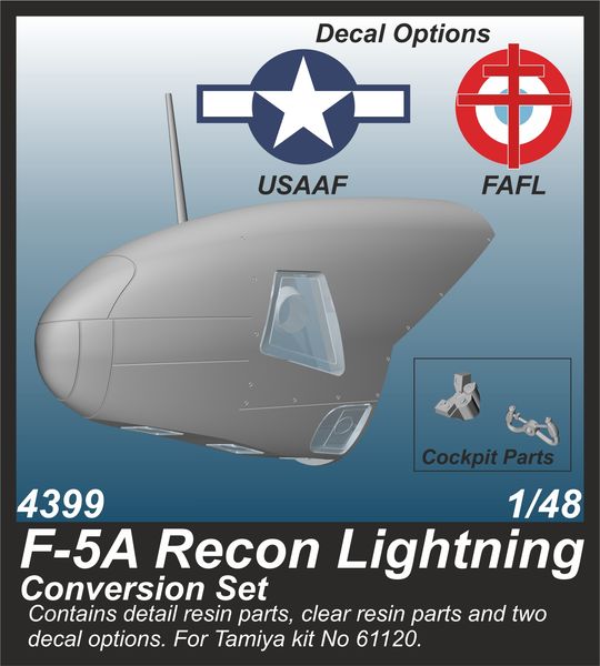 1/48 F-5A Recon Lightning Conversion Set 