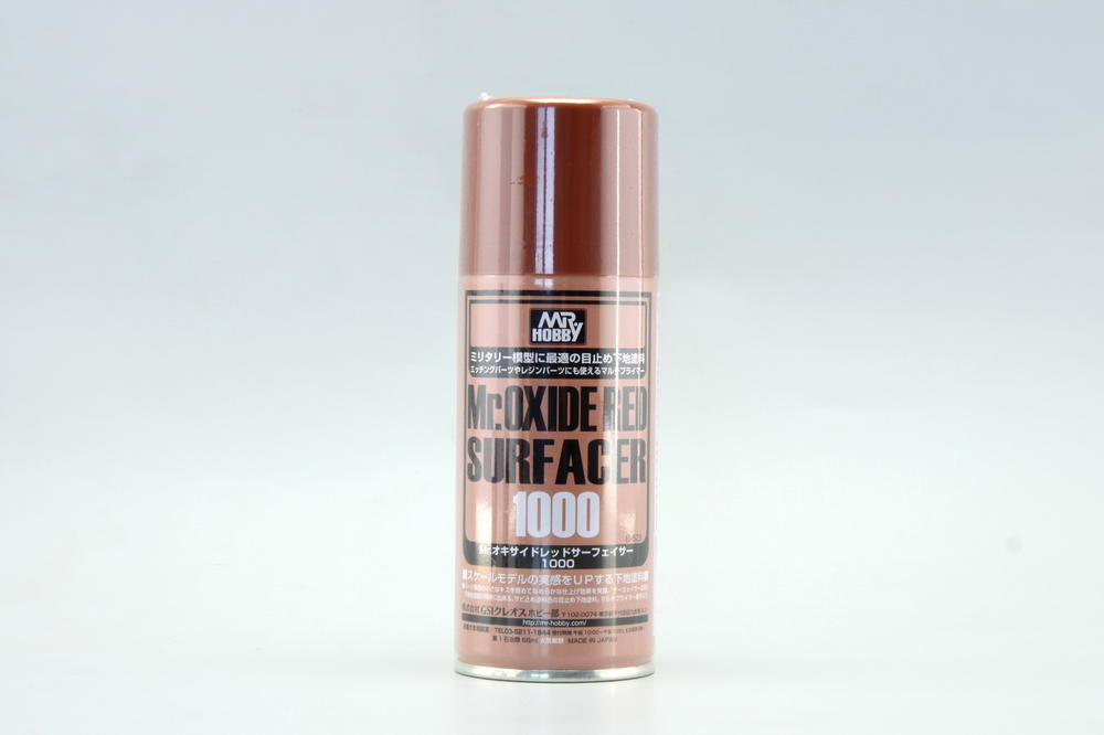 Mr. Oxide Red Surfacer 1000 - Stříkací tmel - rezatý 170ml