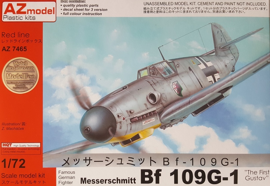 1/72 Bf 109G-1 Gustav 1