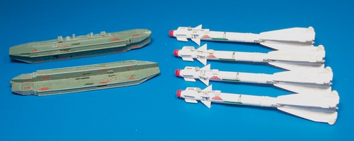 1/48 Missile R-60M/MK  AA-8 Aphid ouble adaptors