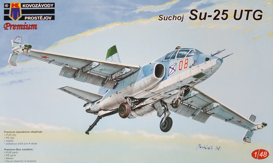 1/48 Suchoj Su-25UTG Naval Trainer+ PUR, etch, mask