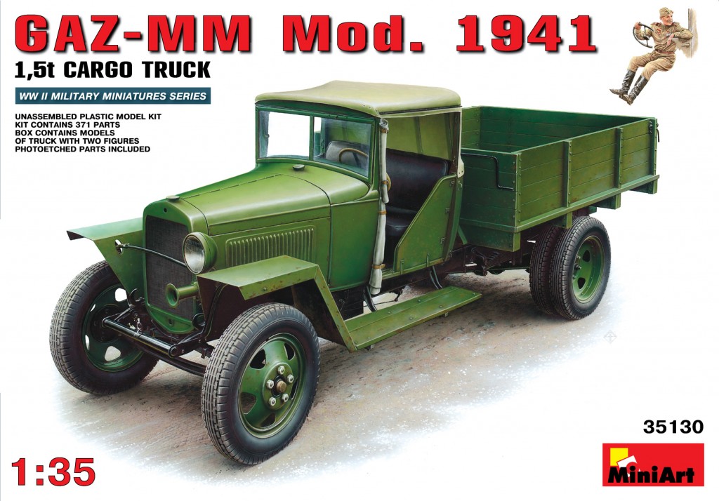 1/35 GAZ-MM.  Mod. 1941. Cargo Truck