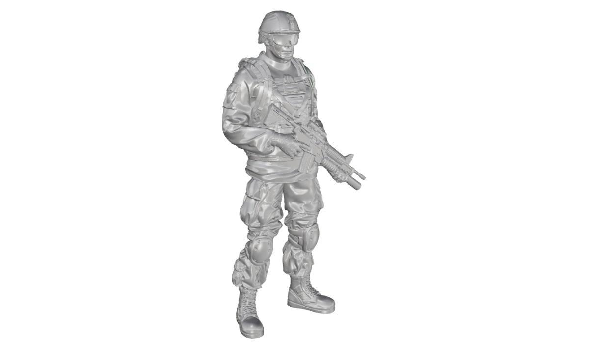 1/48 Commanding Officer (standing), US Army Infant