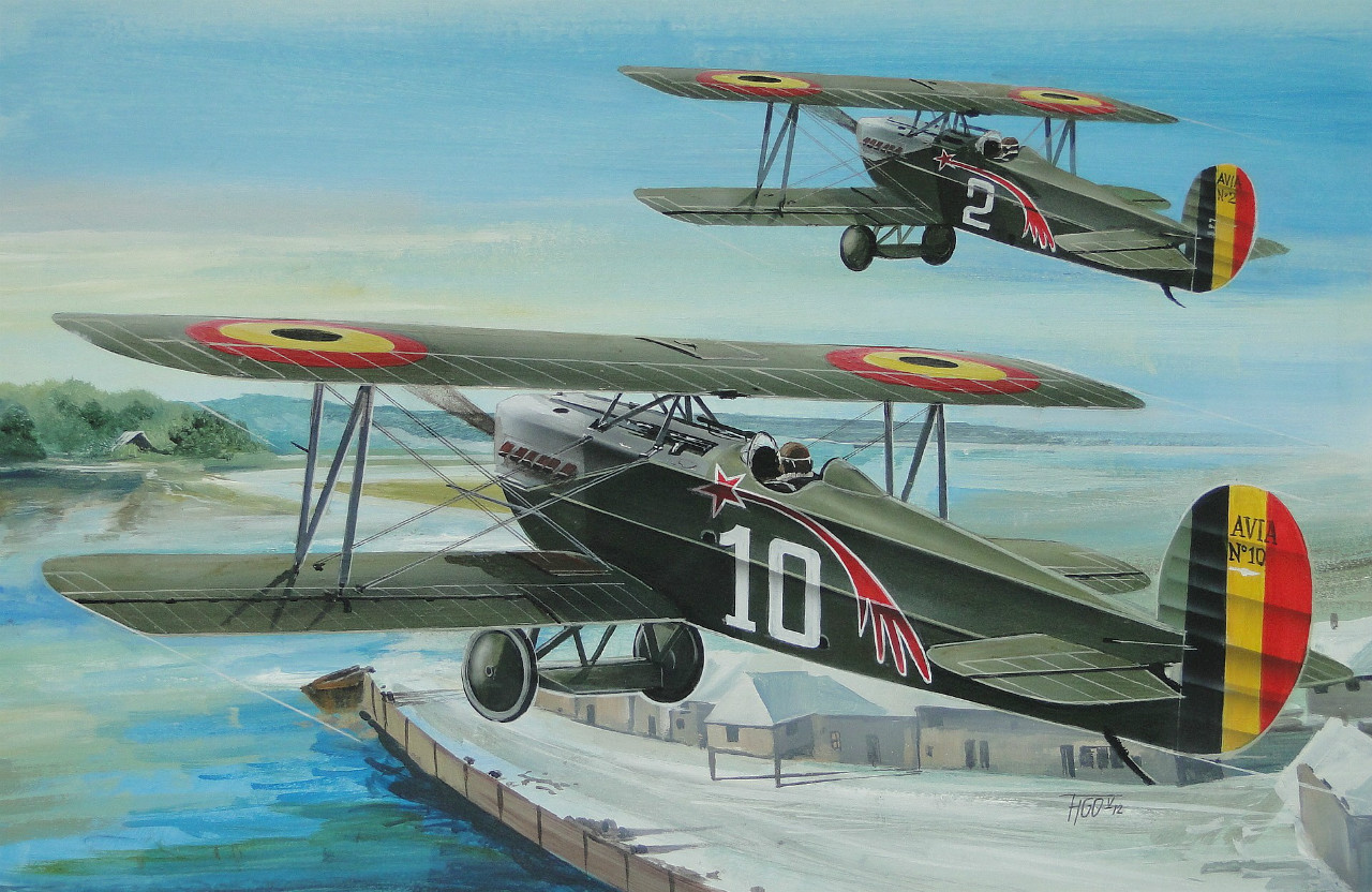 1/72 Avia BH-11 Belgic, Czech