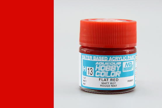 Hobby Color - Flat Red - Matná červená - 10ml