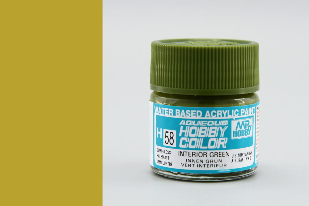 Hobby Color - Interior Green - Interiérová zelená - 10ml