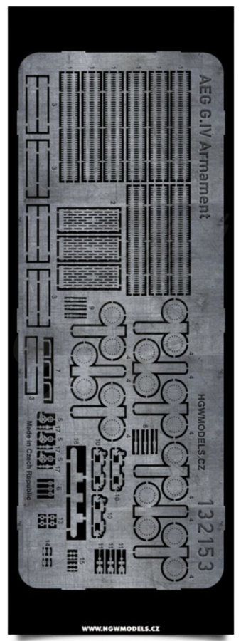 1/32 AEG G.IV - Armament - Photo-etched Sets  - Wingnut Wings