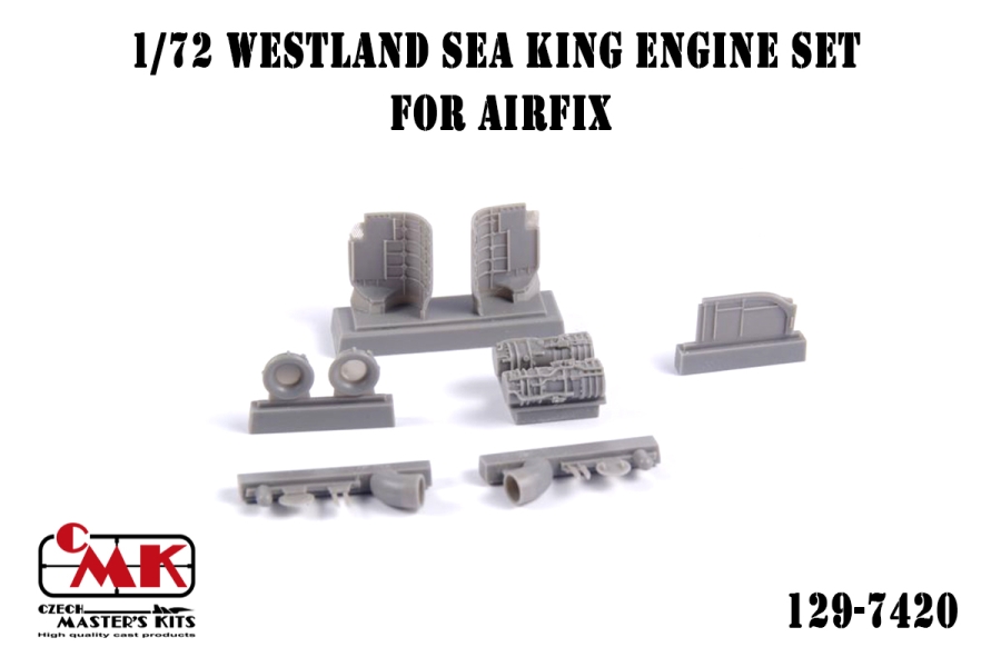 1/72 Westland Sea King Engine Set for Airfix