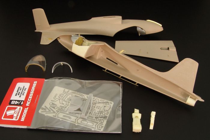 1/48 BAC 167 Strikemaster (FLY) PE and resin parts for FLY kit