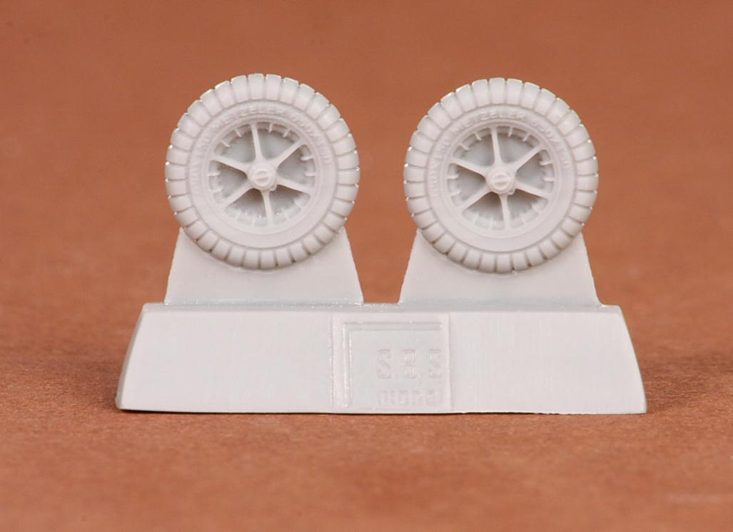 1/72 Bf-109E wheels - Resin 