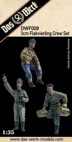 1/35 3cm Flakvierling Crew Set