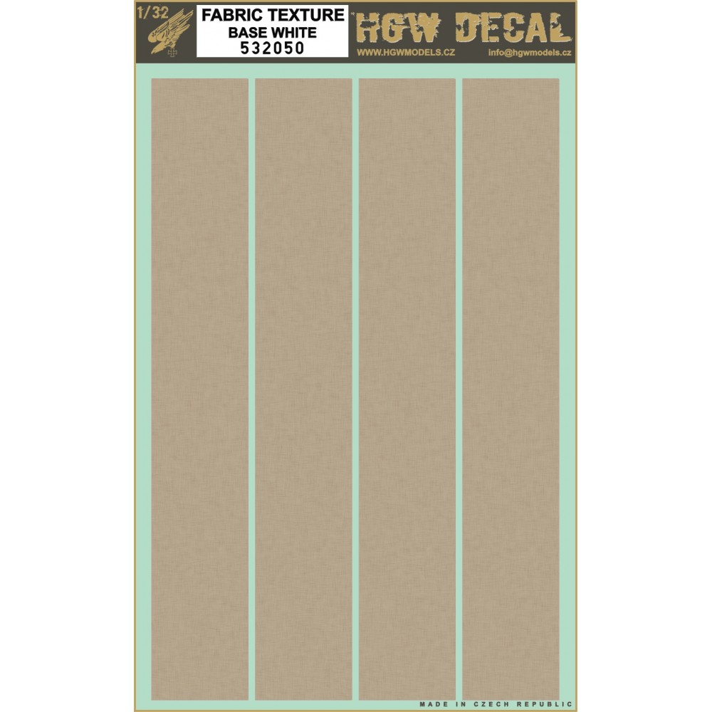 1/32 Canvas - Decals Wood Grain - transparent 4 strips (not segments) sheet: A4