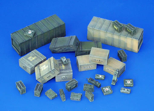 1/35 Ammunition Transportational Containers, Allies - WWII