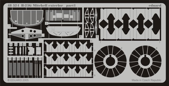 1/48 B-25G exterior for ACCURATE MINIATURES kit