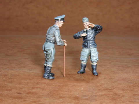 1/48 German pilots for Me 262 (2 fig.)