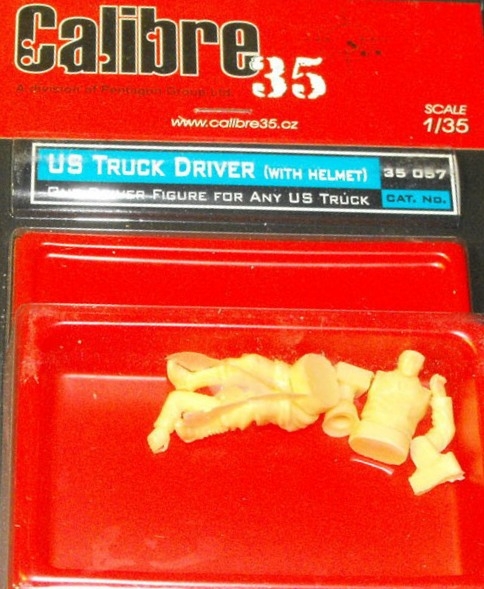 1/35 US Truck Driver (with helmet)