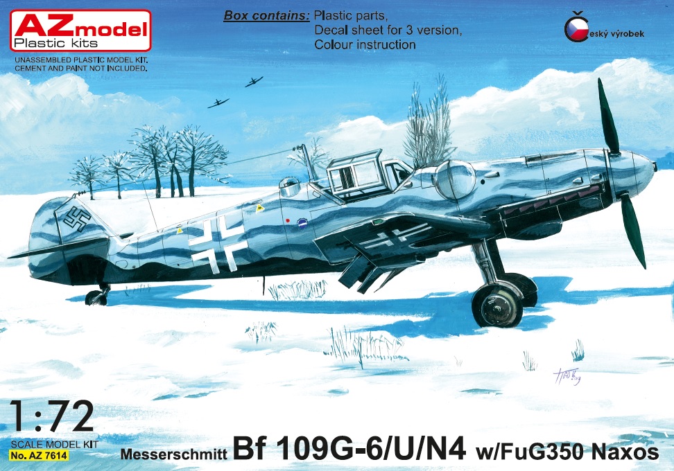 1/72 Bf 109G-6/U/N4 w/FuG350 Naxos