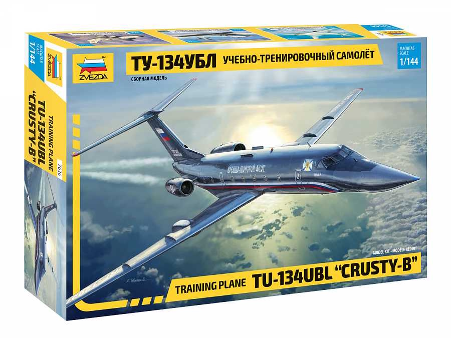 Zvezda 7036 - Training plane TU-134UBL 