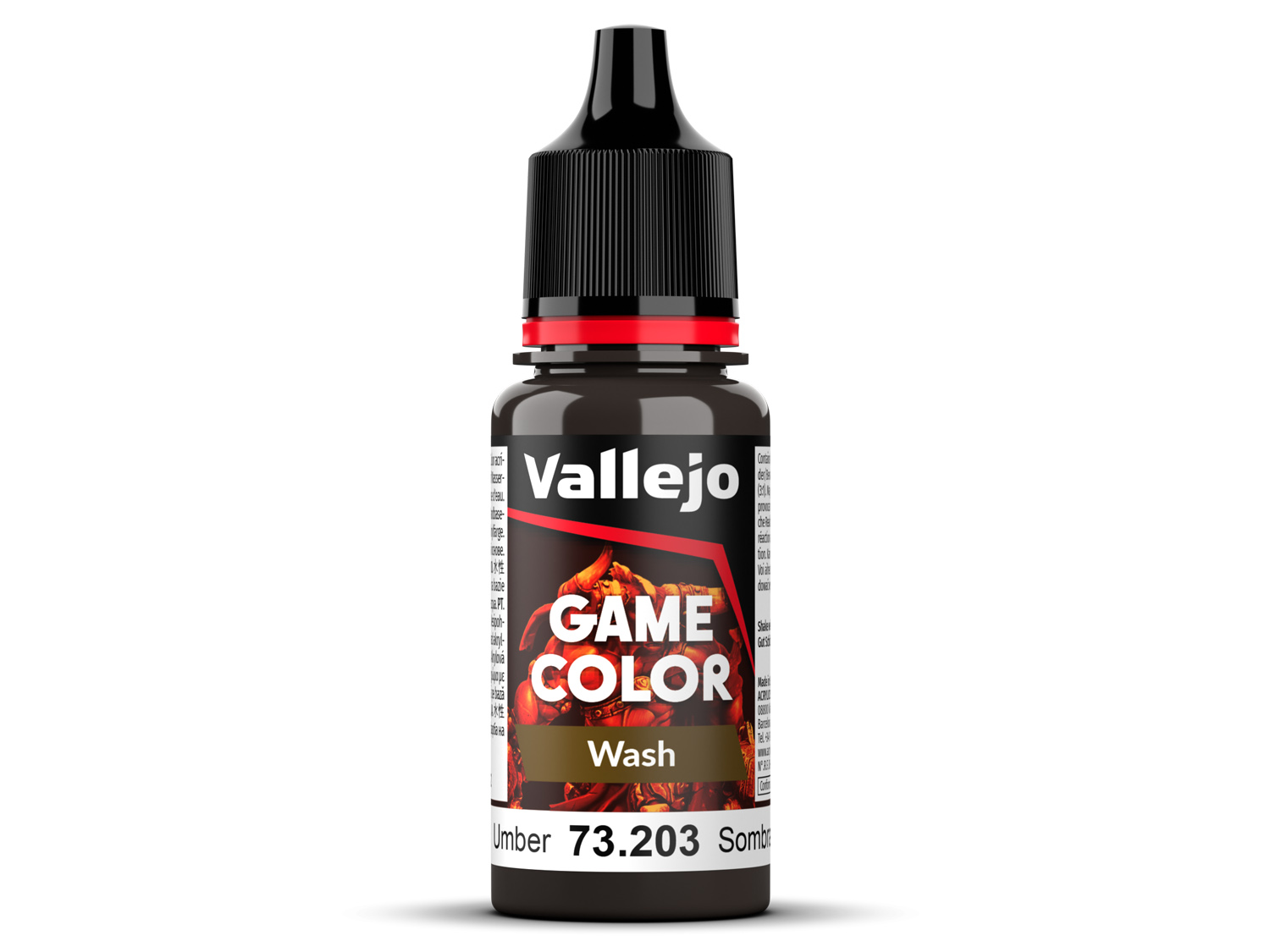 Vallejo Game Color 73203 Umber  Wash 18 ml.