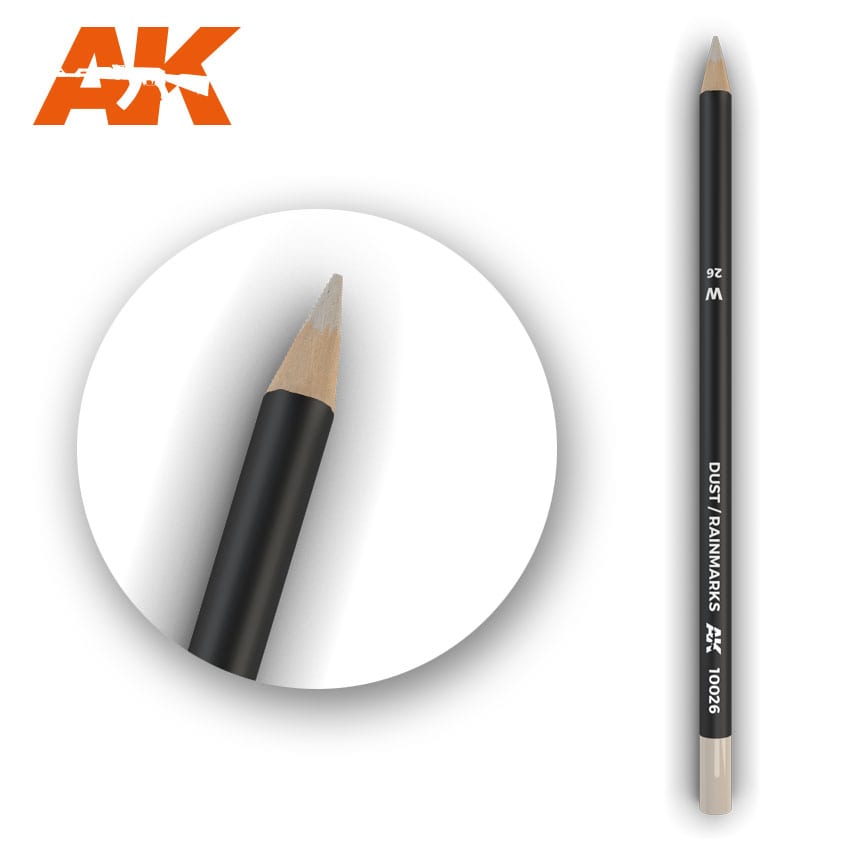 AK AK10026 Watercolor Pencil Dust-Rainmarks (1x)