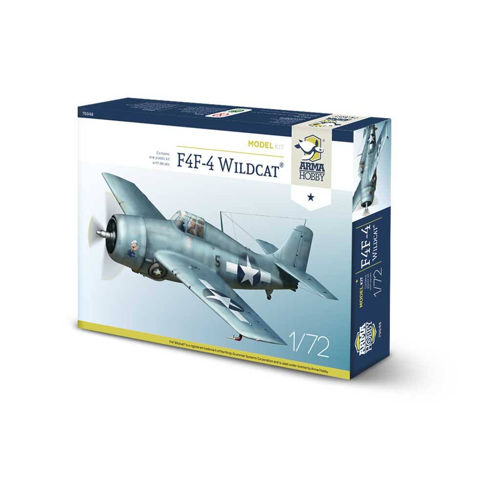 1/72 F4F-4 Wildcat® Model Kit - Arma Hobby