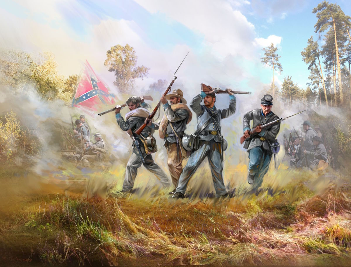 Icm American Civil War Confederate Infantry Set V E Pro Model E Art Scale