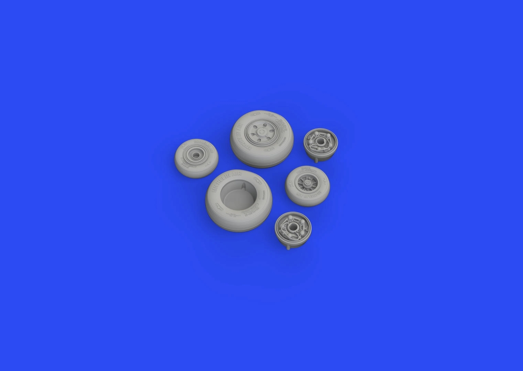 1/48 F/A-18F wheels for MENG kit