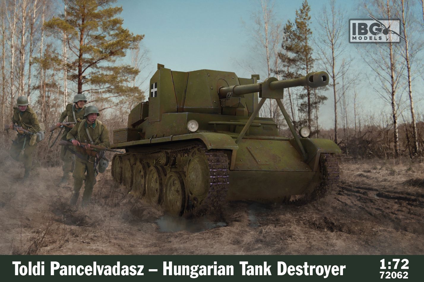 1/72 Toldi Tank Destroyer - IBG