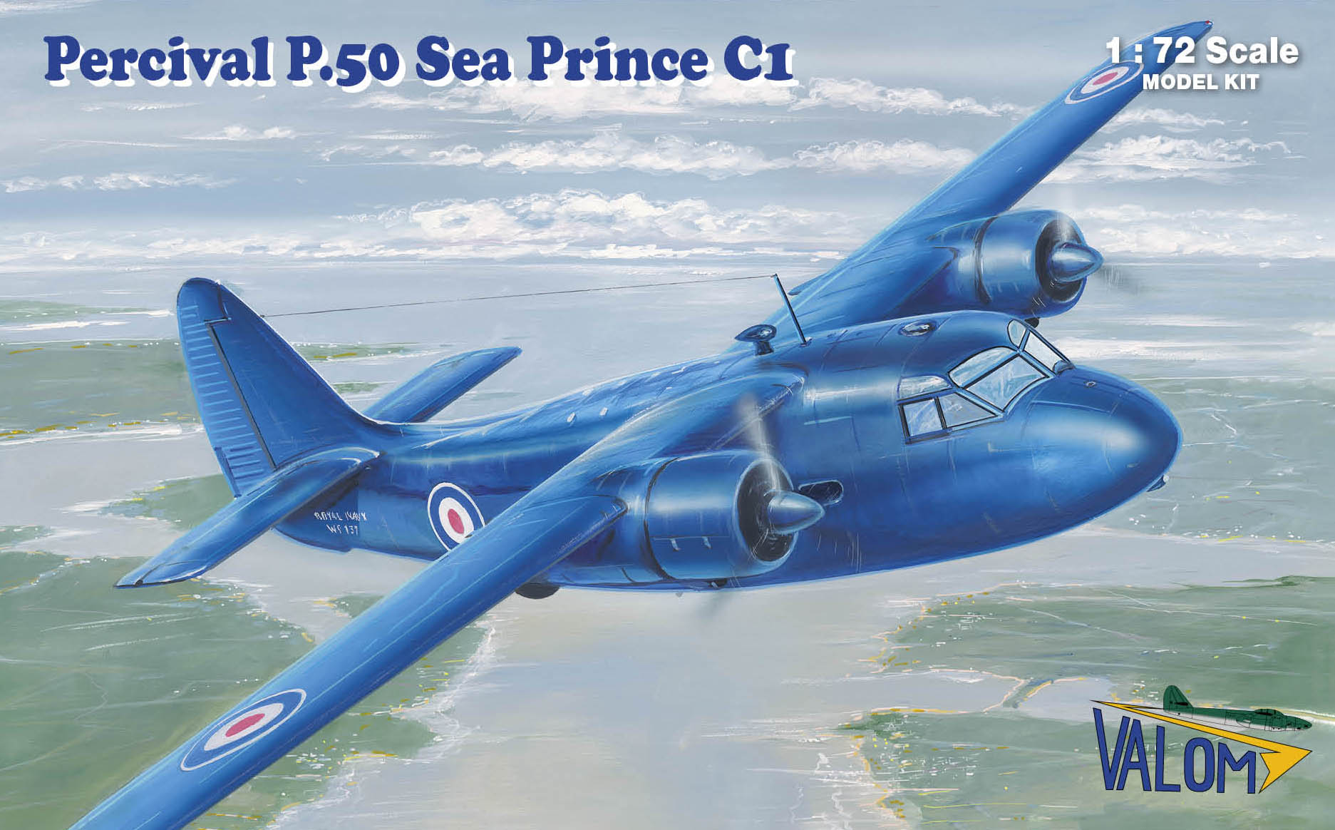 1/72 Percival P.50 Sea Prince C1 (Royal Navy) - Valom