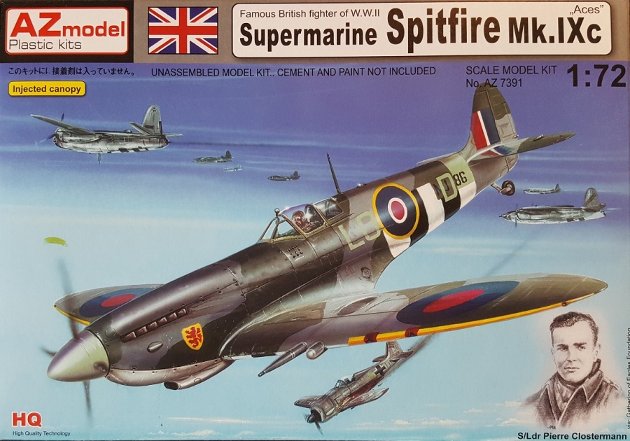 1/72 Spitfire Mk.IXC Aces